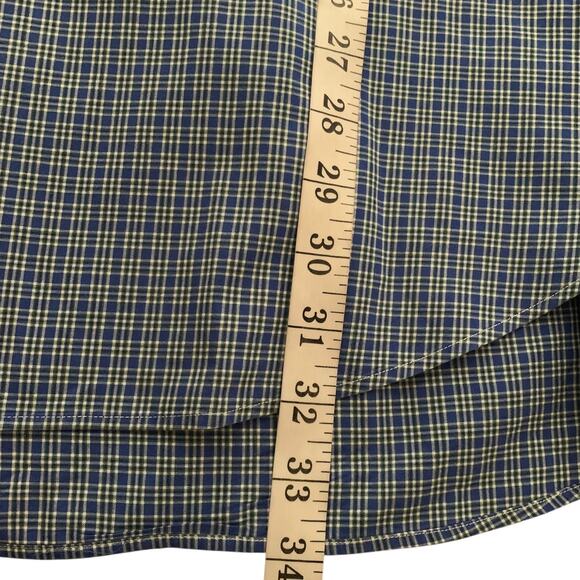 Vtg Polo Shirt Men's 17.5/35 Ralph Curham Sport Lauren Dress Shirt Irish Tartan - Picture 5 of 5